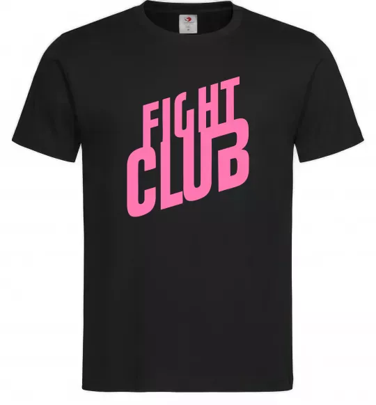 Чоловіча футболка Logo fight club Чорний фото