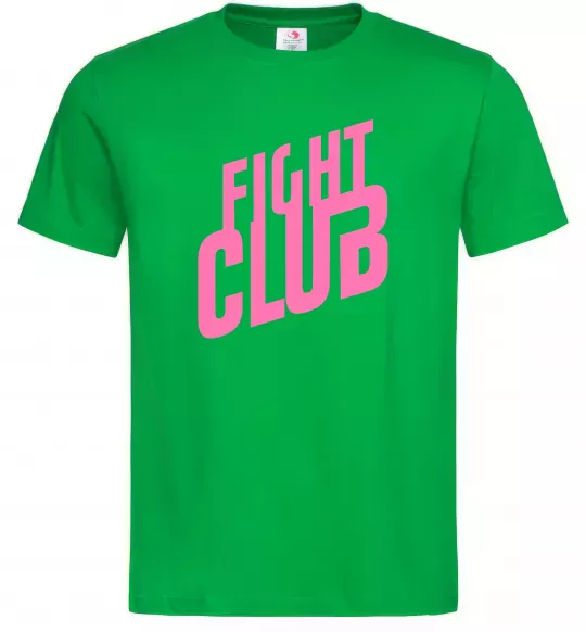 Чоловіча футболка Logo fight club Зелений фото