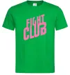 Чоловіча футболка Logo fight club Зелений фото