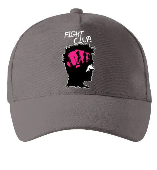 Кепка Fight club Тайлер Серый фото