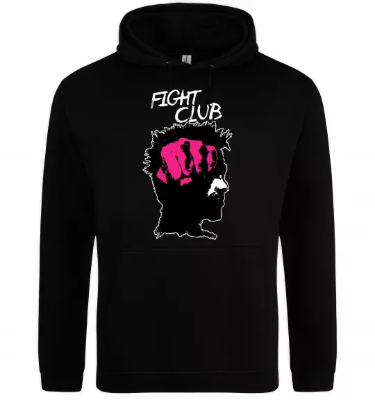 Жіноча толстовка (худі) Fight club Тайлер Чорний фото