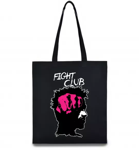 Эко-сумка Fight club Тайлер Черный фото