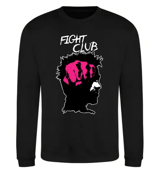 Свитшот Fight club Тайлер Черный фото