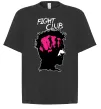 Футболка Оверсайз Fight club Тайлер Черный фото