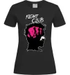 Женская футболка Fight club Тайлер Черный фото
