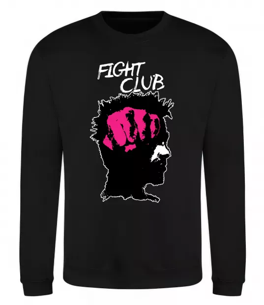 Свитшот Fight club Тайлер Черный фото