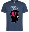 Чоловіча футболка Fight club Тайлер Темно-синій фото