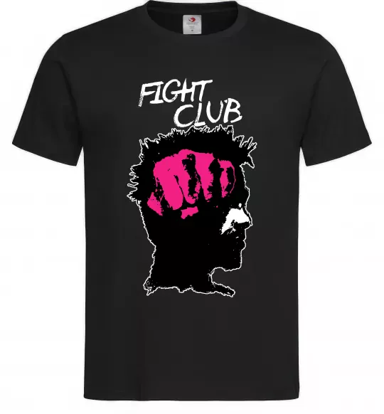 Чоловіча футболка Fight club Тайлер Чорний фото