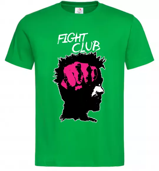 Чоловіча футболка Fight club Тайлер Зелений фото