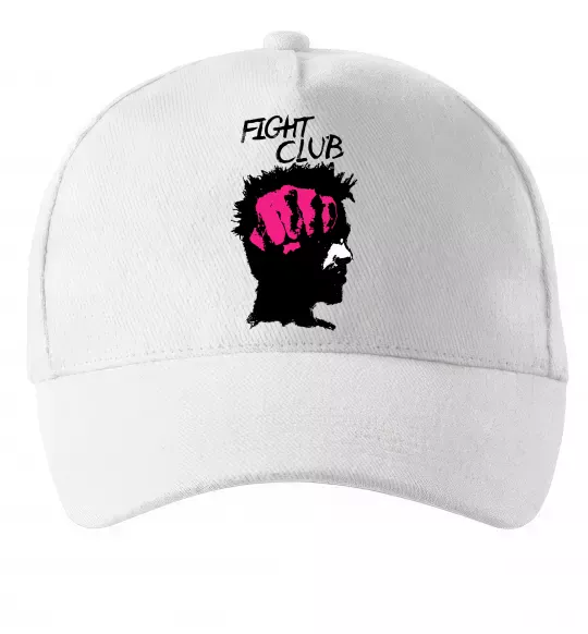 Кепка Fight club Тайлер Белый фото