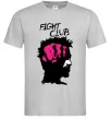 Чоловіча футболка Fight club Тайлер Сірий фото