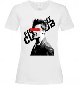 Женская футболка Fight Club bomb Голубой фото Женская футболка Fight Club bomb Голубой фото