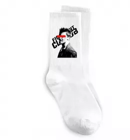 Шкарпетки Бійцівський клуб Тайлер Дерден Білий фото