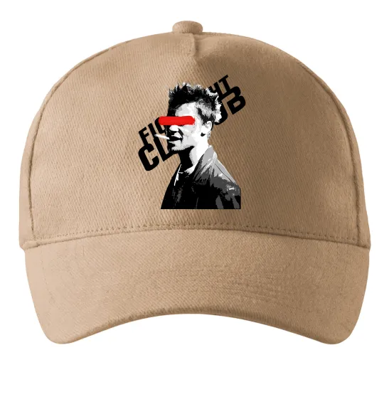 Кепка Бійцівський клуб Тайлер Дерден Песочный фото