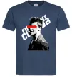 Мужская футболка Бійцівський клуб Тайлер Дерден Темно-синий Мужская футболка Бійцівський клуб Тайлер Дерден Темно-синий фото
