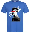 Мужская футболка Бійцівський клуб Тайлер Дерден Ярко-синий Мужская футболка Бійцівський клуб Тайлер Дерден Ярко-синий фото