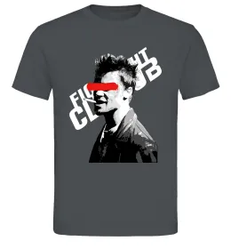 Чоловіча футболка Бійцівський клуб Тайлер Дерден Графіт фото