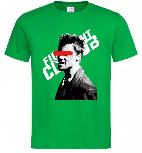 Мужская футболка Бійцівський клуб Тайлер Дерден Зеленый фото