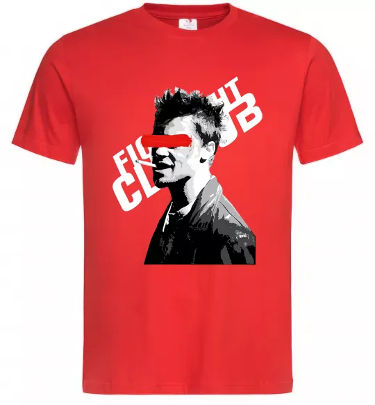 Мужская футболка Бійцівський клуб Тайлер Дерден Красный фото