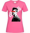Женская футболка Бійцівський клуб Тайлер Дерден Ярко-розовый фото
