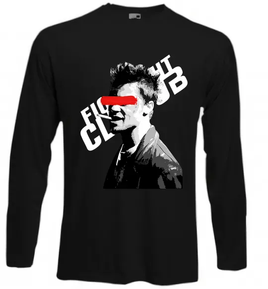 Лонгслив Бійцівський клуб Тайлер Дерден Черный фото