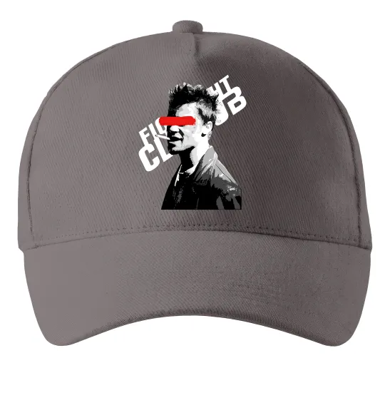 Кепка Бійцівський клуб Тайлер Дерден Серый фото