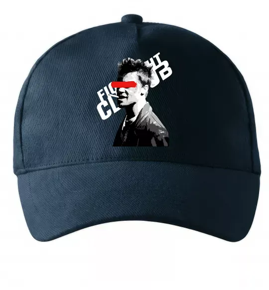 Кепка Бійцівський клуб Тайлер Дерден Темно-синій фото