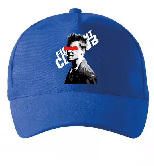Кепка Бійцівський клуб Тайлер Дерден Яскраво-синій фото
