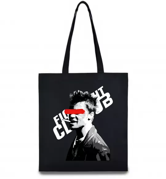 Эко-сумка Бійцівський клуб Тайлер Дерден Черный фото