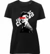 Жіноча преміум футболка Бійцівський клуб Тайлер Дерден Чорний фото