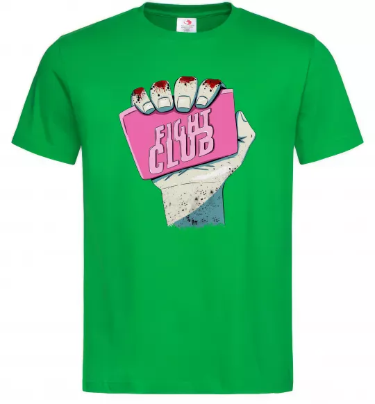 Мужская футболка Мило Бійцівський клуб Зеленый фото