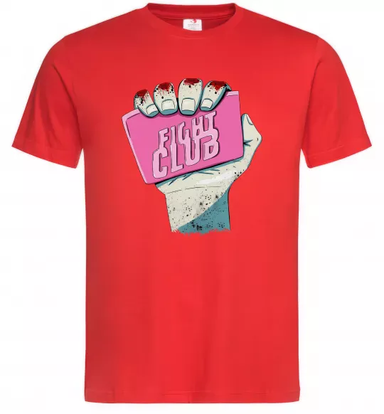 Мужская футболка Мило Бійцівський клуб Красный фото