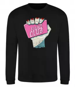 Свитшот Мило Бійцівський клуб Черный фото