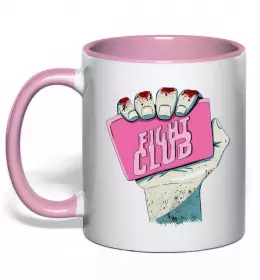 Чашка с цветной ручкой