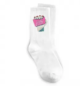 Шкарпетки Мило Бійцівський клуб Білий фото