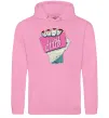 Жіноча толстовка (худі) Мило Бійцівський клуб Рожевий фото