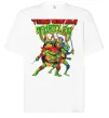 Футболка Оверсайз Ninja turtles Білий фото