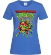 Жіноча футболка Ninja turtles Яскраво-синій фото