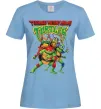 Жіноча футболка Ninja turtles Блакитний фото
