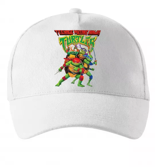 Кепка Ninja turtles Белый фото