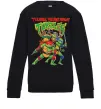 Дитячий світшот Ninja turtles Чорний фото