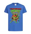 Детская футболка Ninja turtles Ярко-синий фото