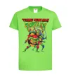 Детская футболка Ninja turtles Лаймовый фото