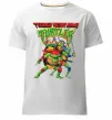Чоловіча преміум футболка Ninja turtles Білий фото