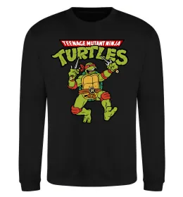 Світшот Ninja turtles Raphael Чорний фото