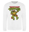 Свитшот Ninja turtles Raphael Белый фото