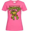 Женская футболка Ninja turtles Raphael Ярко-розовый фото