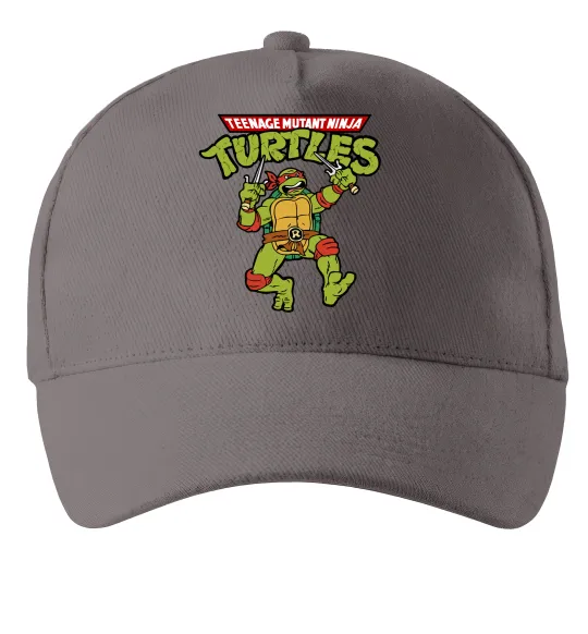 Кепка Ninja turtles Raphael Серый фото