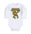 Детский боди Ninja turtles Raphael Белый фото