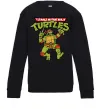 Детский Свитшот Ninja turtles Raphael Черный фото